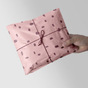 Seidenpapier Rosa Punkte 50x70 cm