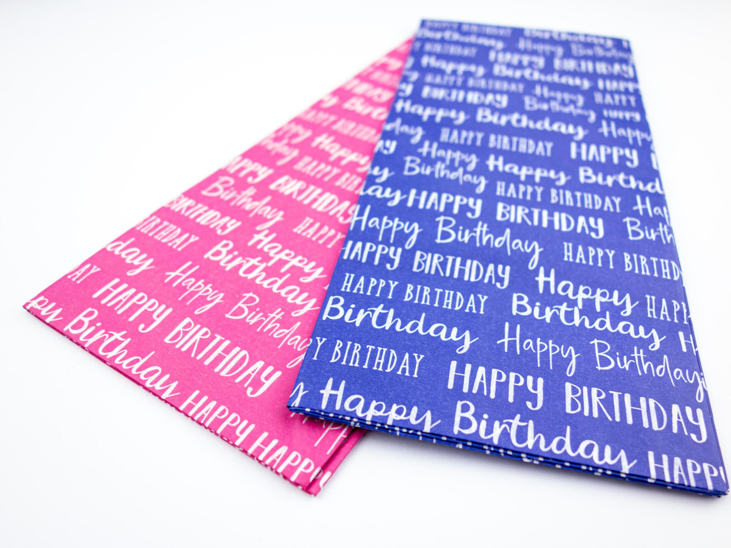 Seidenpapier Happy Birthday 3 Blatt 50x66 cm – Bild 5
