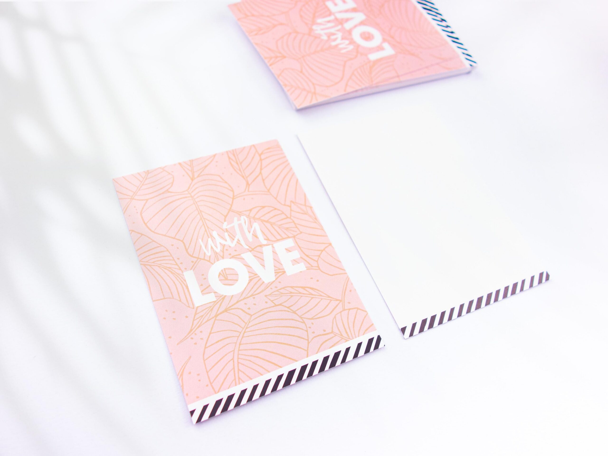 Grußkarten "With Love" – Bild 3