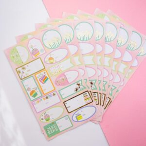 Stickerbogen Cake Time (To/From)