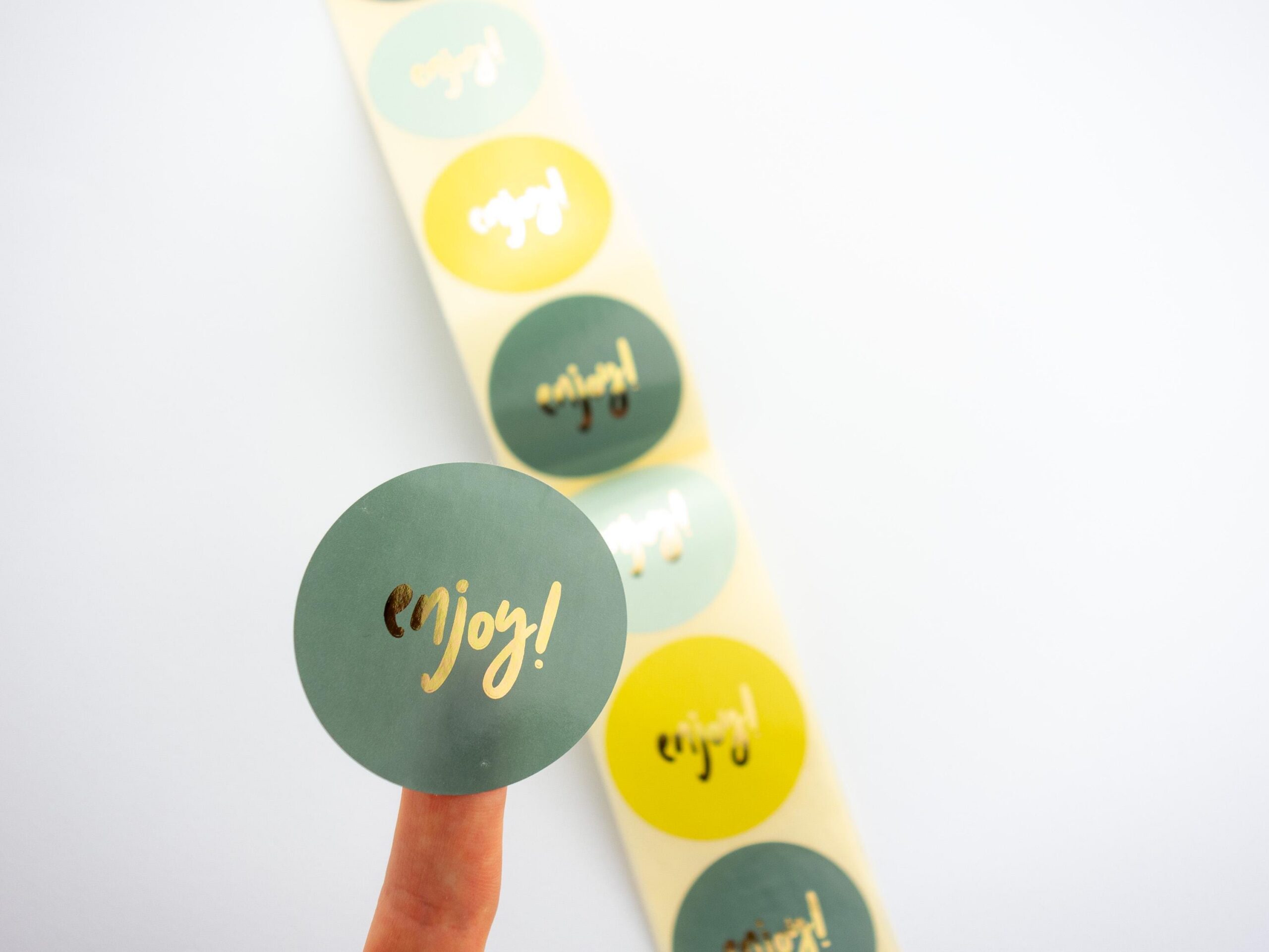 Aufkleber „Enjoy!“ – Bild 3