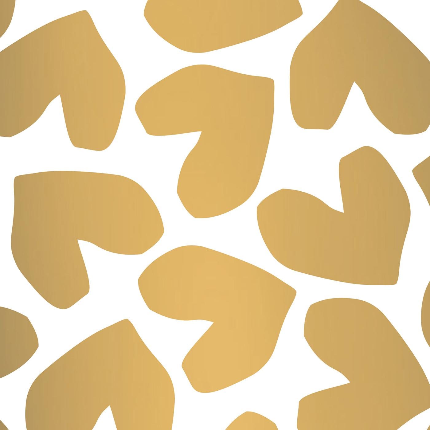 Seidenpapier Gold Herzen 35x50 cm – Bild 3