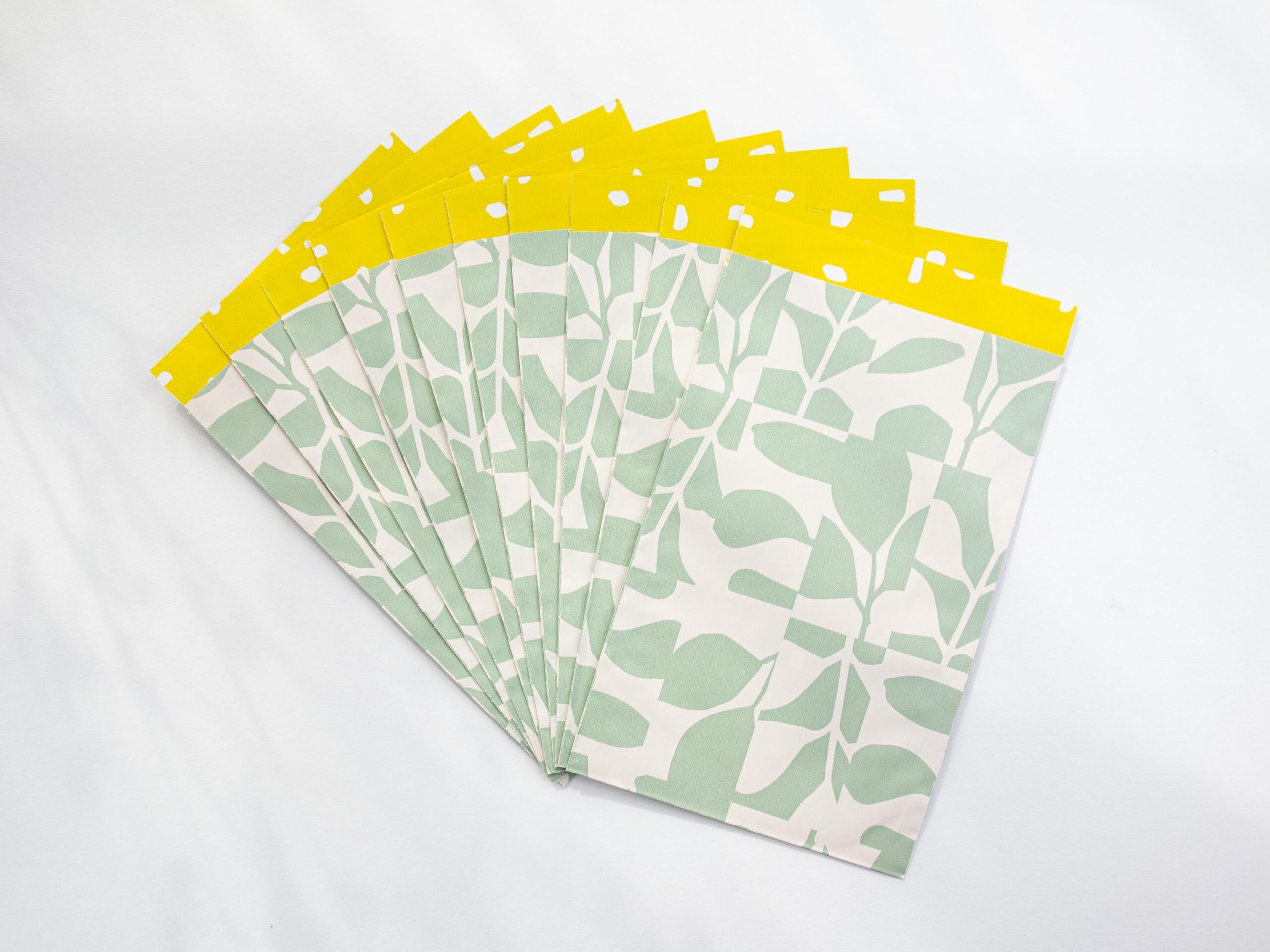 Papiertüten Grüne Botanik 12x19 cm