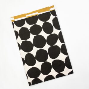 Papiertüten Black Dots 17x25 cm - 3 Papiertüten