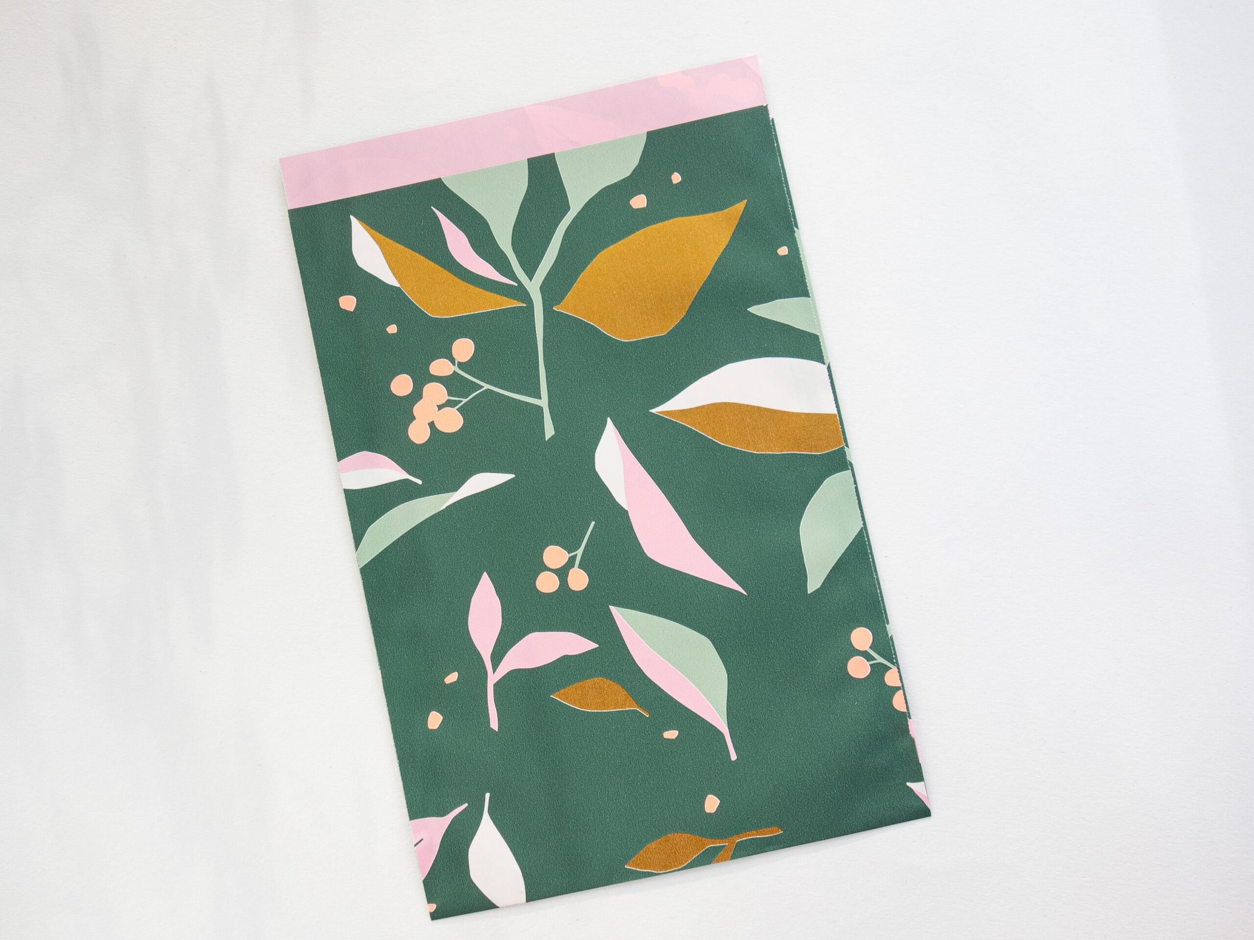 Papiertüten Grüne Blätter 17x25 cm