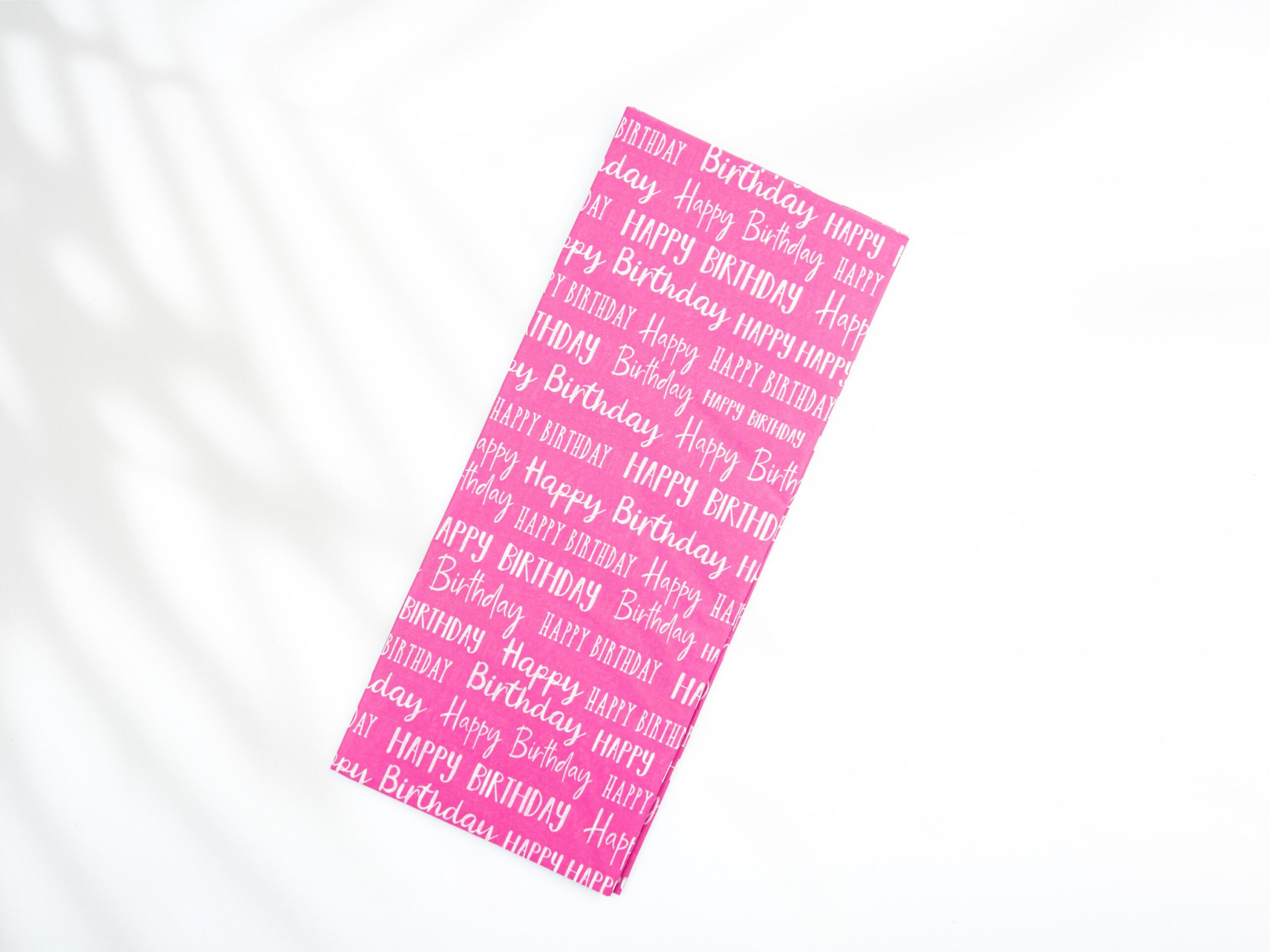 Seidenpapier Happy Birthday 3 Blatt 50x66 cm