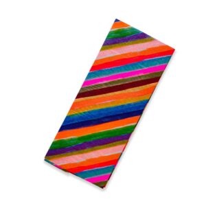 Seidenpapier Bunte Linien 4 Blatt 50x75 cm