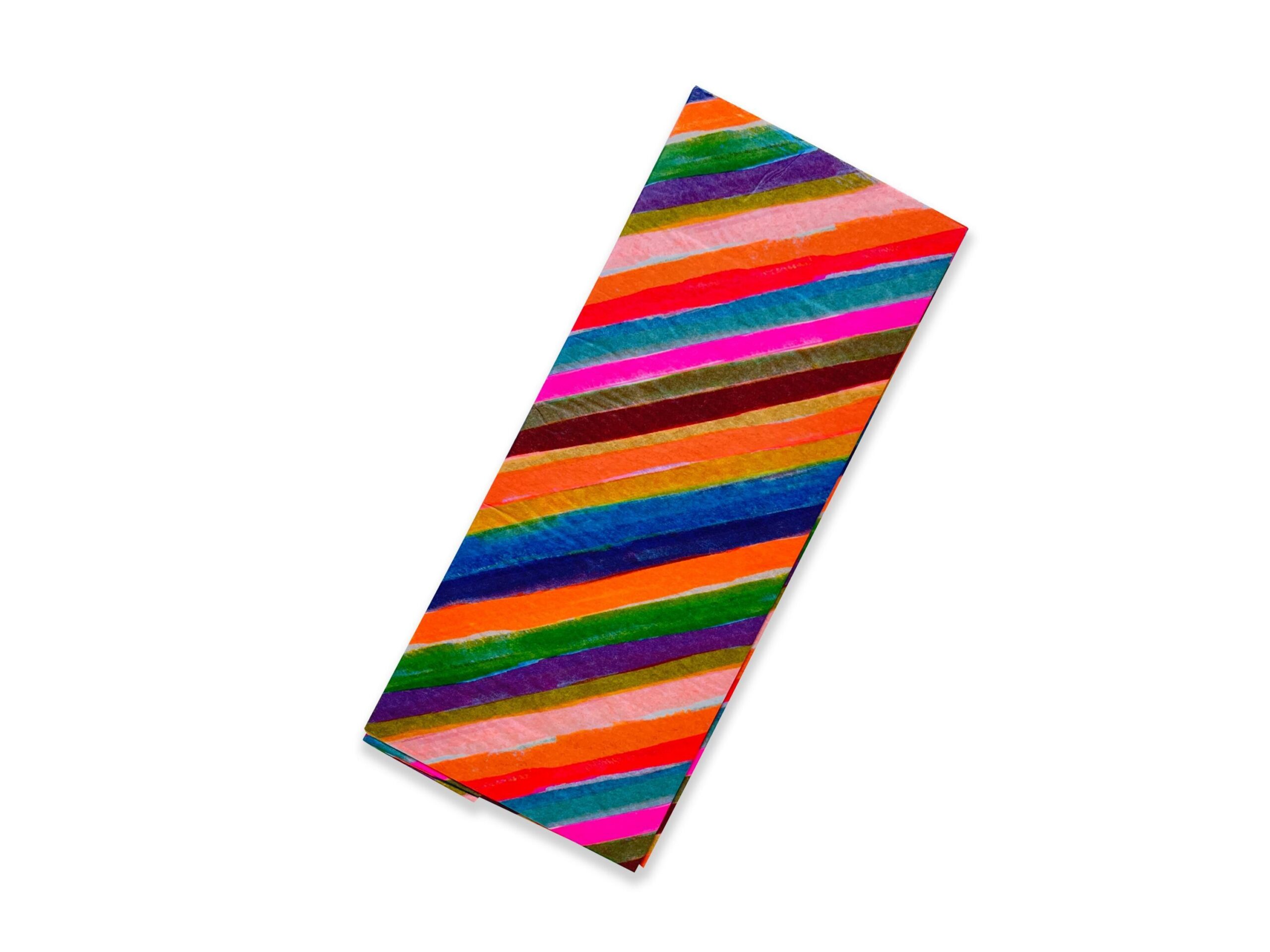 Seidenpapier Bunte Linien 4 Blatt 50x75 cm