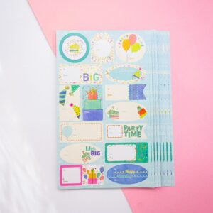 Stickerbogen Wish Big (To/From)