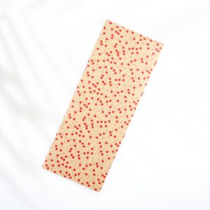 Seidenpapier Rote Konfetti 6 Blatt 50x75 cm