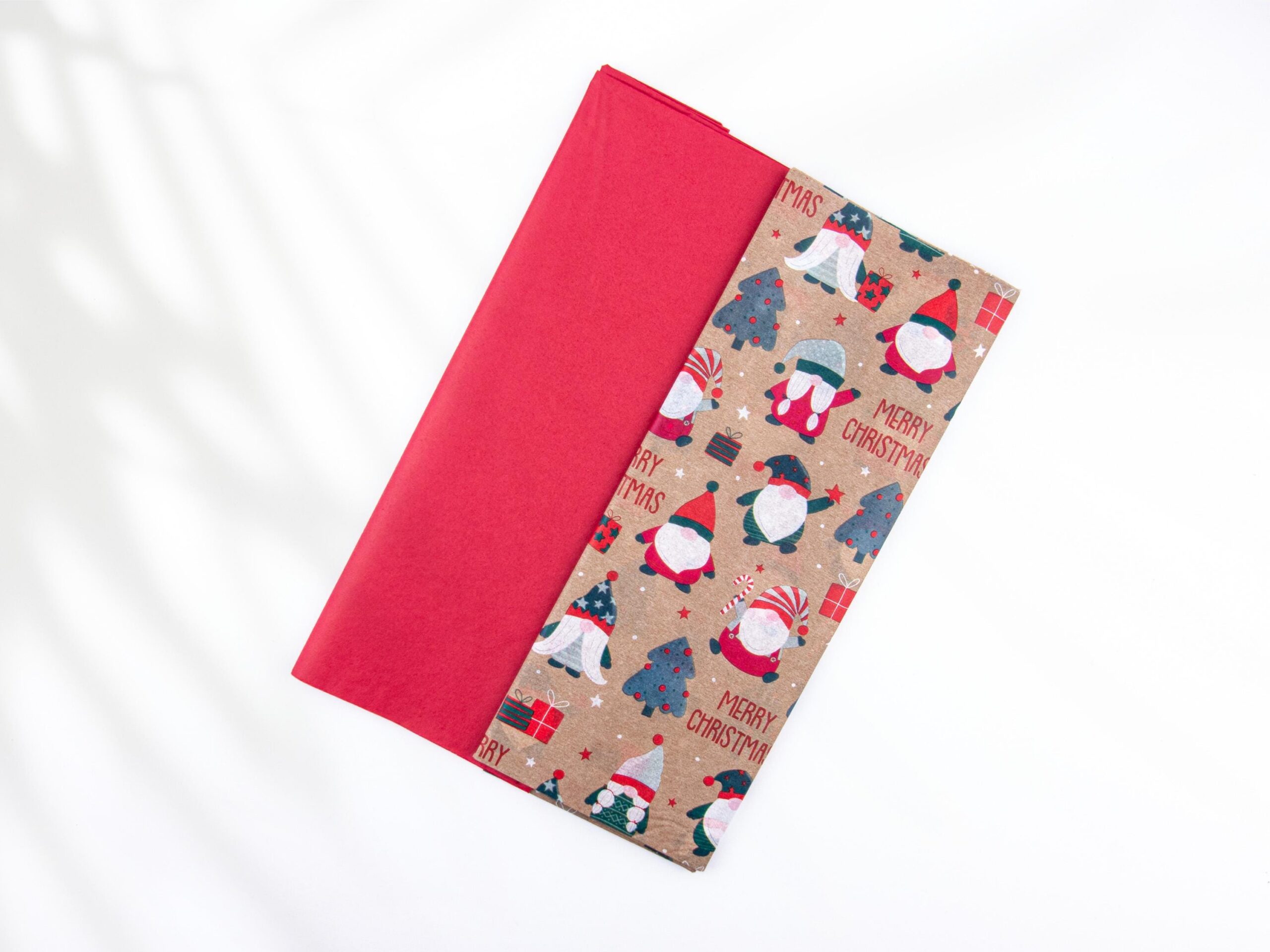 Seidenpapier Gonk Gnomes & Rot 4 Blatt 50x75 cm