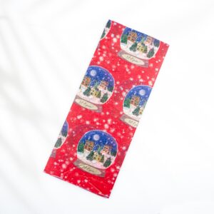 Seidenpapier Schneekugel 4 Blatt 50x75 cm