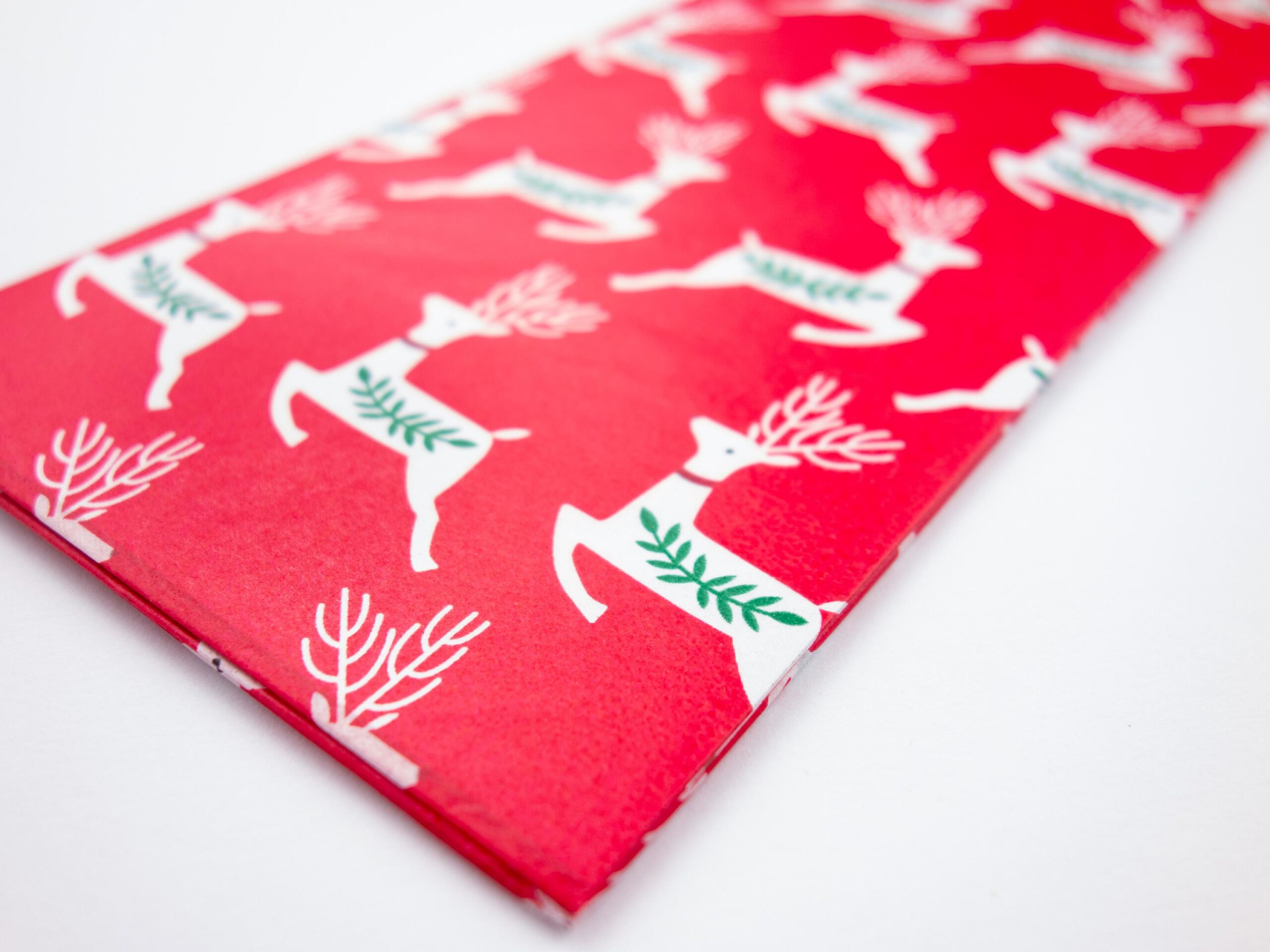 Seidenpapier Rentiere 4 Blatt 50x70 cm – Bild 3