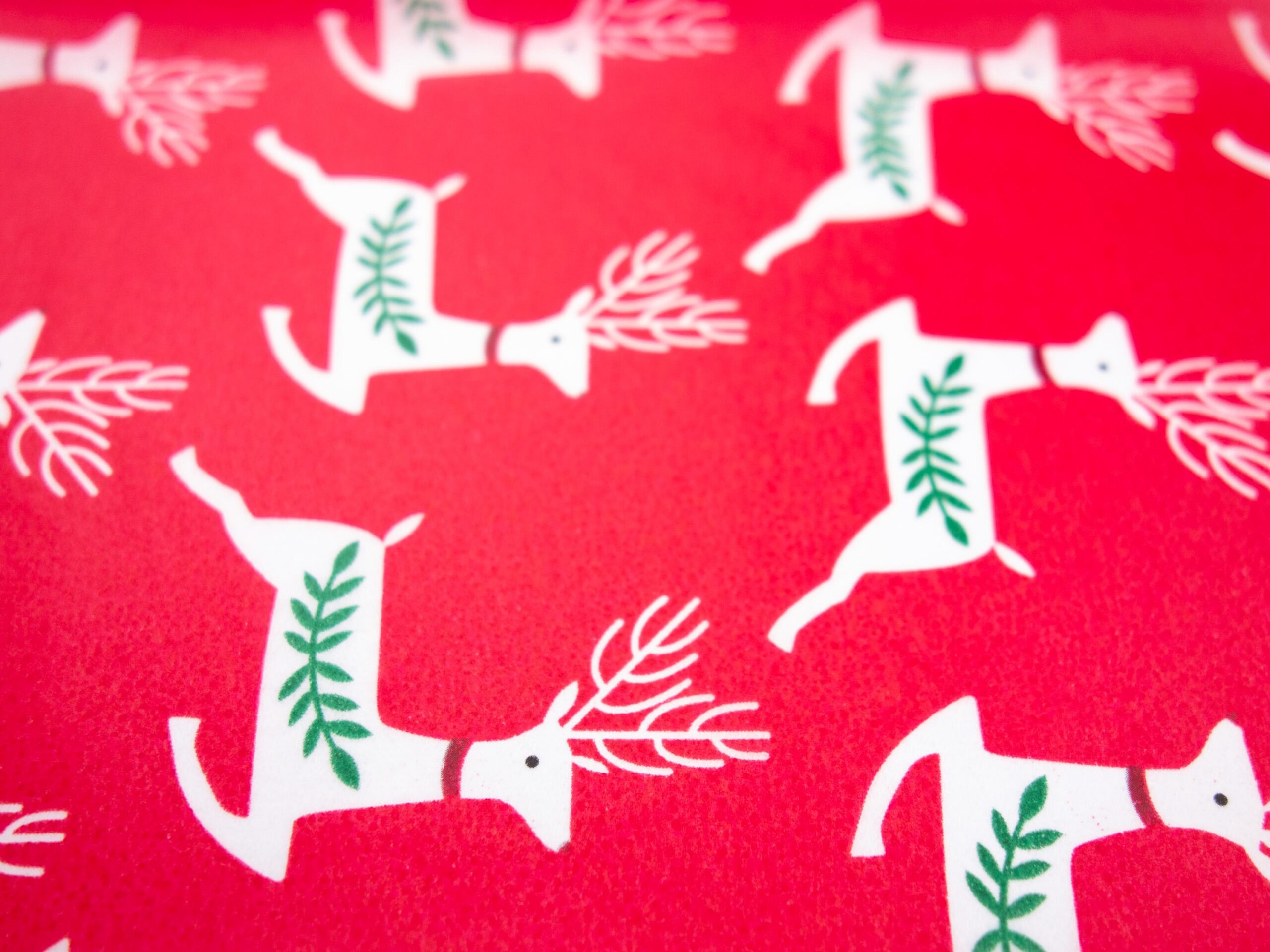 Seidenpapier Rentiere 4 Blatt 50x70 cm – Bild 2