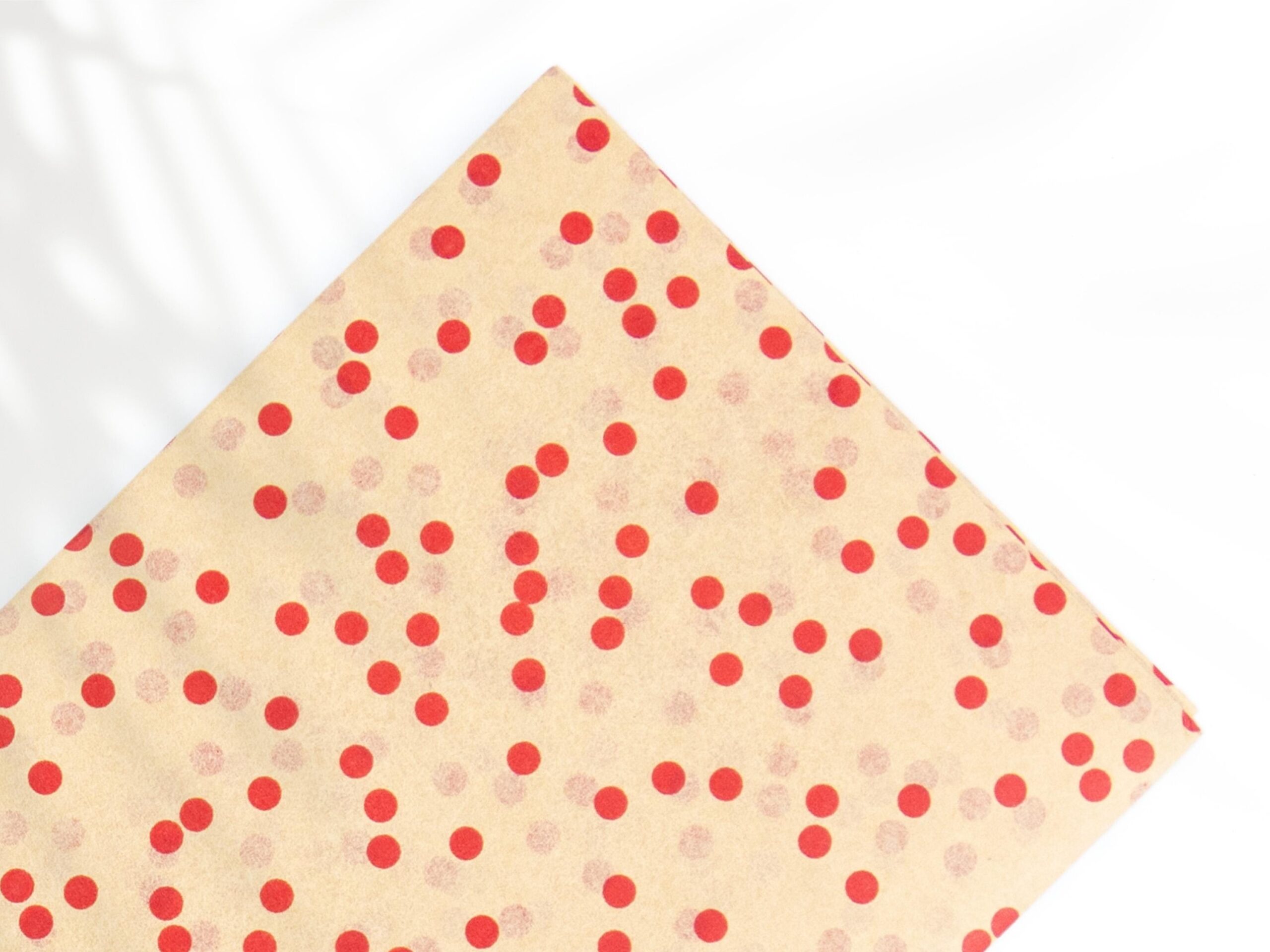 Seidenpapier Rote Konfetti 6 Blatt 50x75 cm – Bild 2