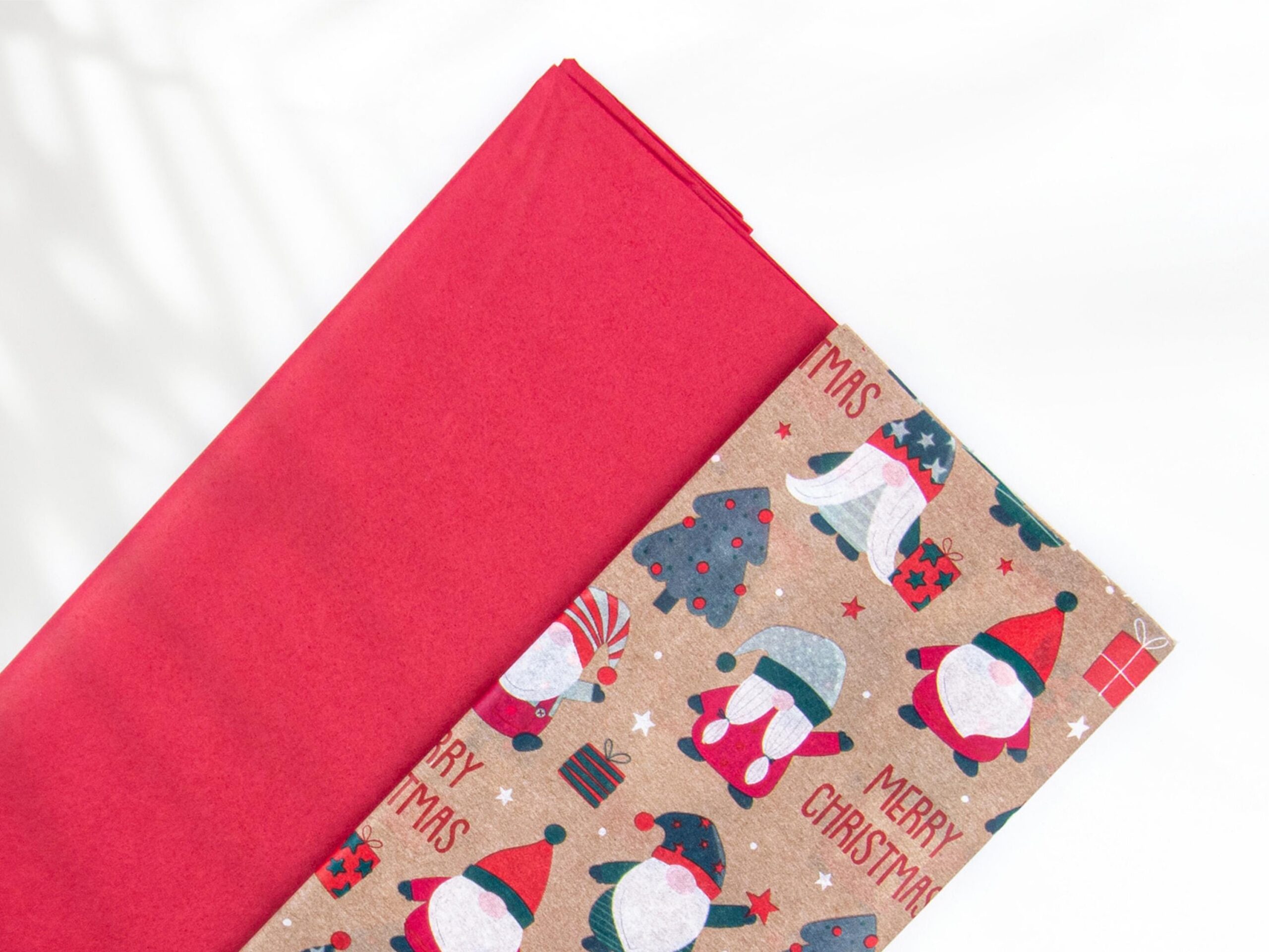 Seidenpapier Gonk Gnomes & Rot 4 Blatt 50x75 cm – Bild 2