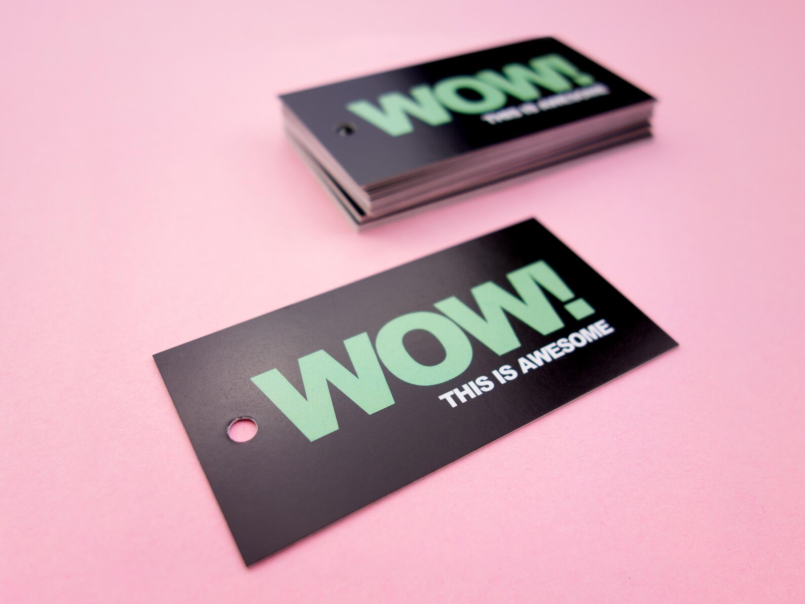 Geschenkanhänger Mix – 5er Set inkl. Schnur – Bild 4