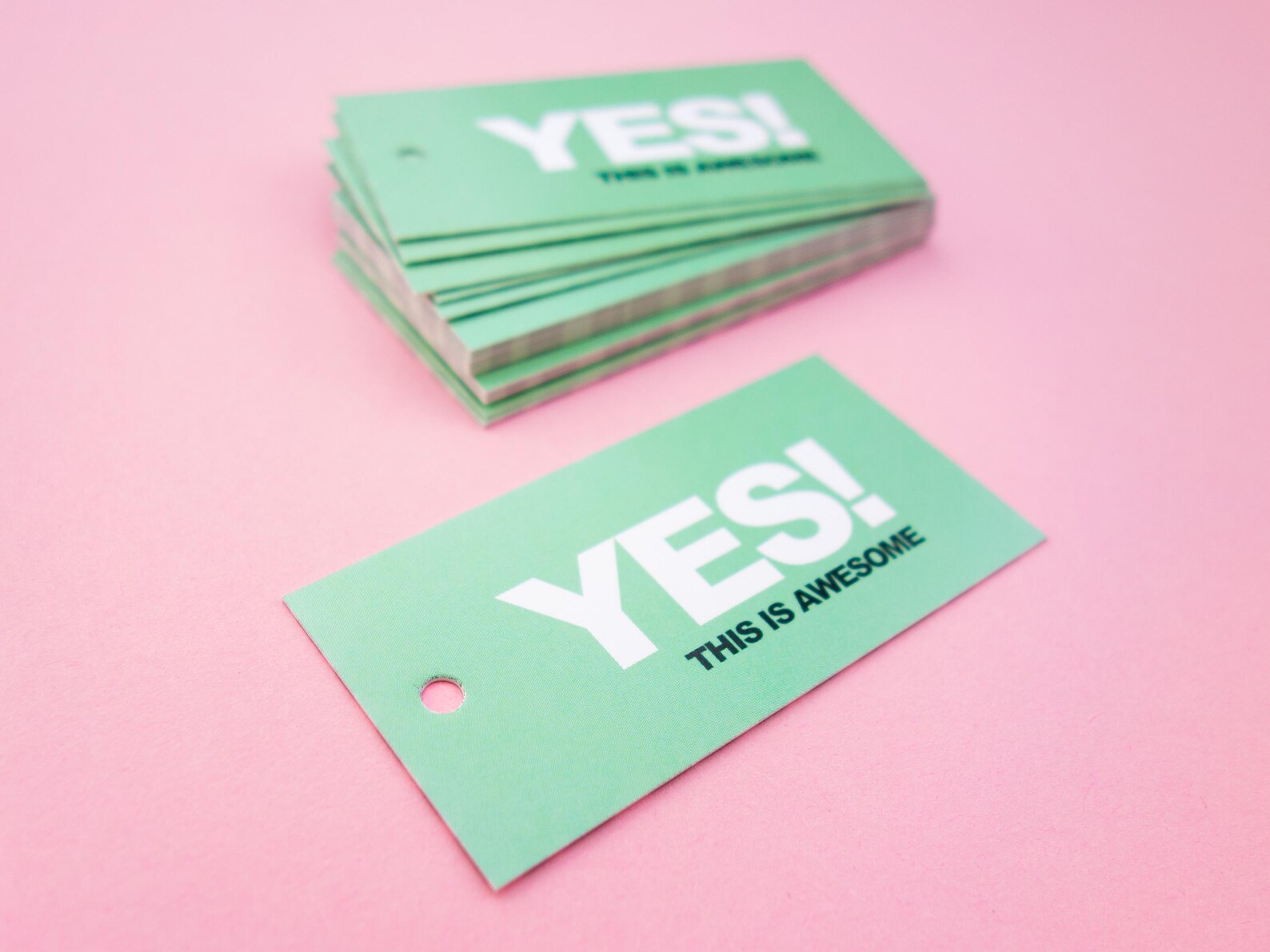 Geschenkanhänger Mix – 5er Set inkl. Schnur – Bild 5