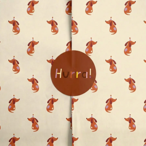 Seidenpapier Partyhunde 50x70 cm